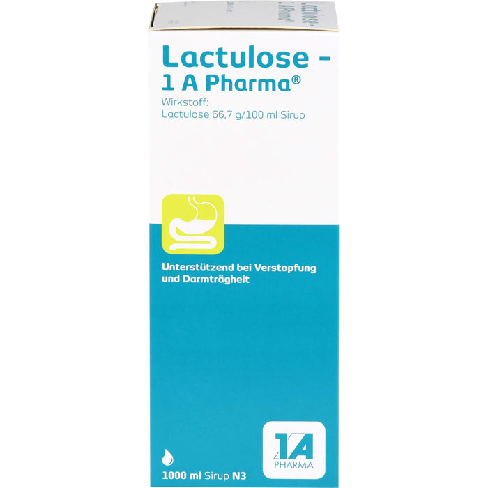 Lactulose - 1 A Pharma, 66,7 g/100 ml Sirup, 1000 ml Lösung