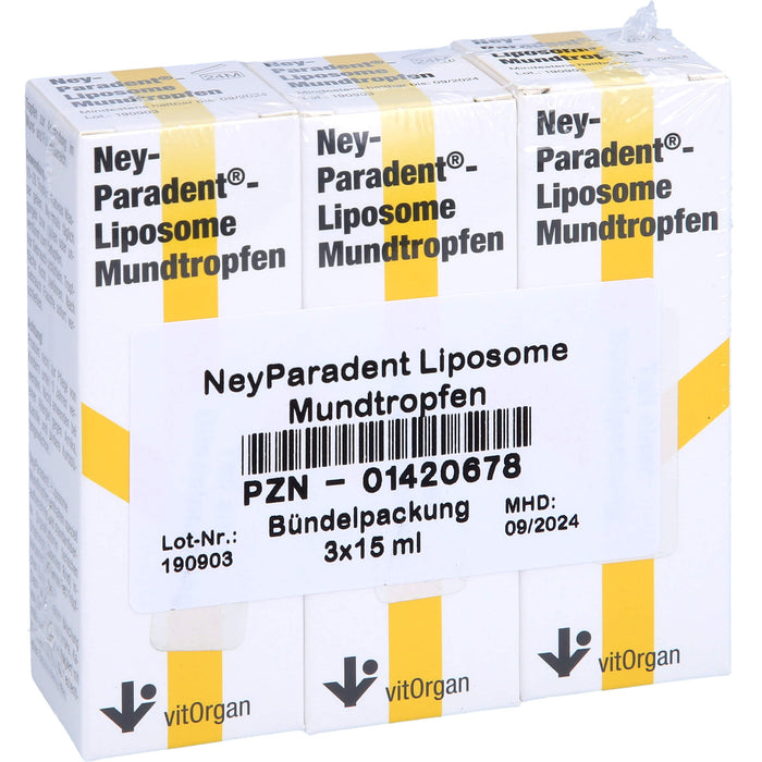 NeyParadent Liposome Mundtropfen, 45 ml LOE