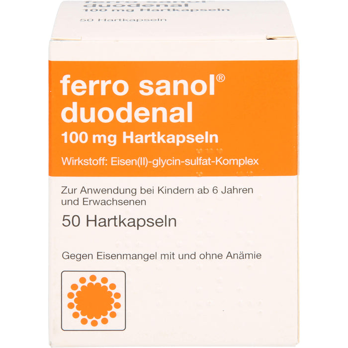 ferro sanol duodenal Kapseln gegen Eisenmangel, 50 St. Kapseln
