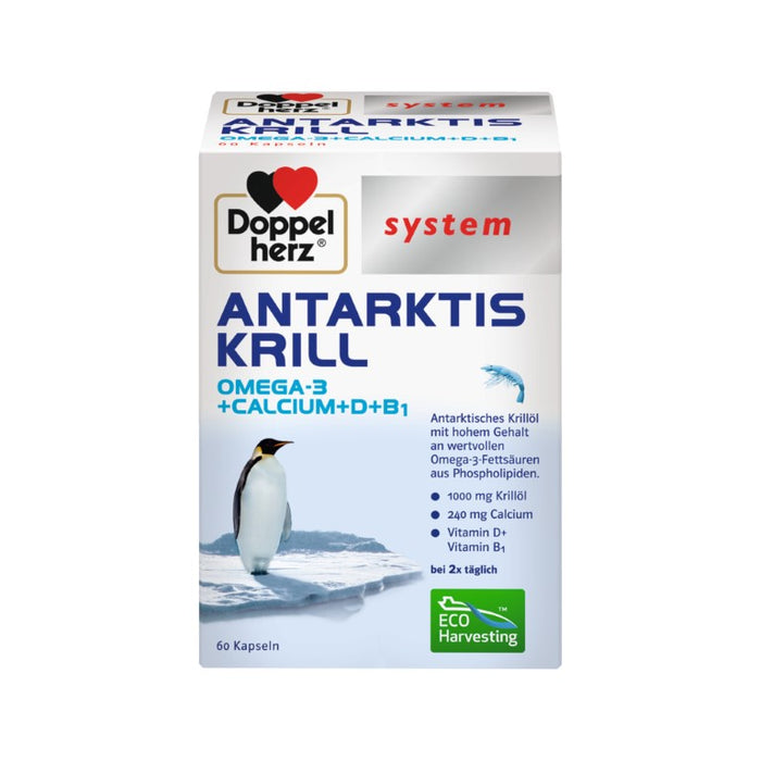 Doppelherz System Antarktis Krill Kapseln, 60 St. Kapseln