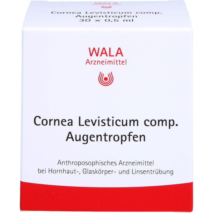 WALA Cornea/Levisticum comp. Augentropfen, 30 St. Einzeldosispipetten