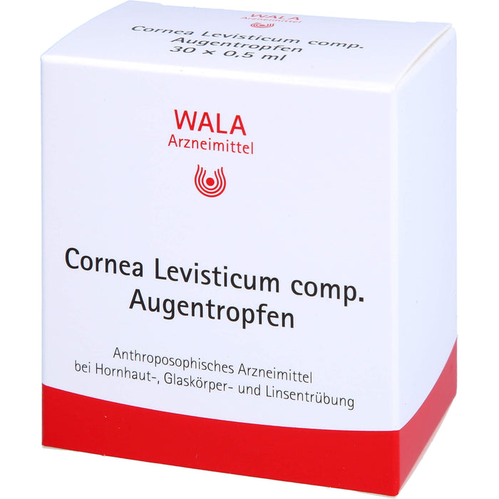 WALA Cornea/Levisticum comp. Augentropfen, 30 St. Einzeldosispipetten