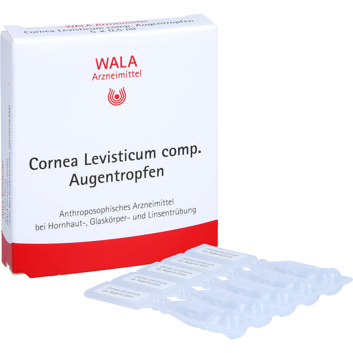 WALA Cornea/Levisticum comp. Augentropfen, 5 St. Einzeldosispipetten