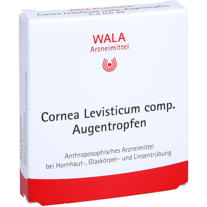 WALA Cornea/Levisticum comp. Augentropfen, 5 St. Einzeldosispipetten