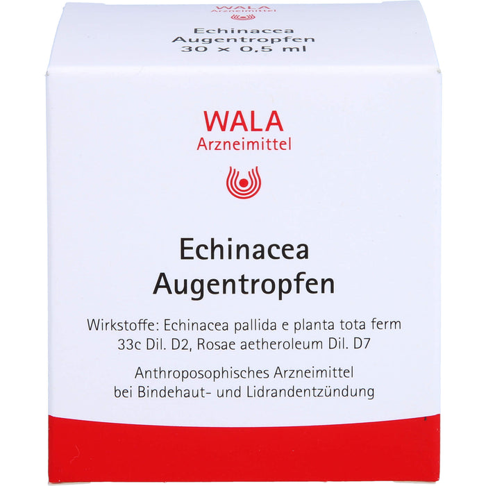 WALA Echinacea Augentropfen bei Bindehaut- und Lidrandentzündung, 30 St. Lösung