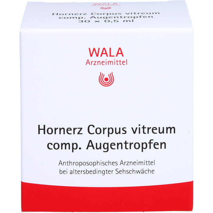 WALA Hornerz corpus vitreum comp. Augentropfen, 30 St. Lösung
