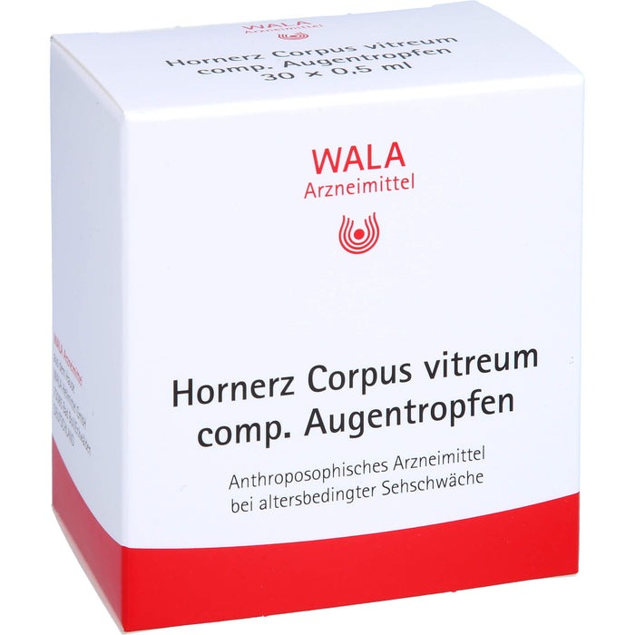 WALA Hornerz corpus vitreum comp. Augentropfen, 30 St. Lösung