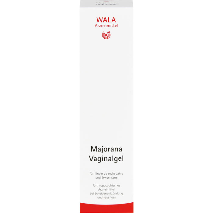 WALA Majorana Vaginalgel bei Scheidenentzündung und -ausfluss, 100 g Gel