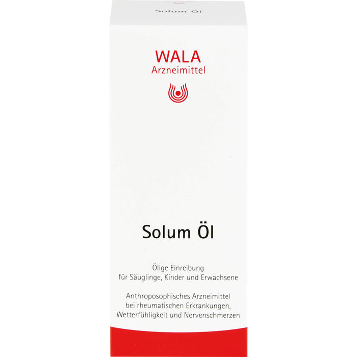 WALA Solum Öl, 100 ml Öl