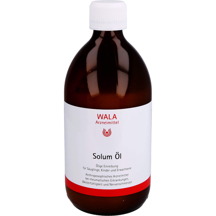WALA Solum Öl Ölige Einreibung, 500 ml Öl