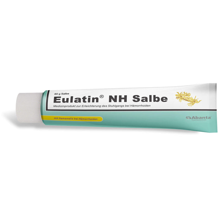Eulatin NH Salbe zur Erleichterung des Stuhlgangs bei Hämorrhoiden, 60 g Salbe