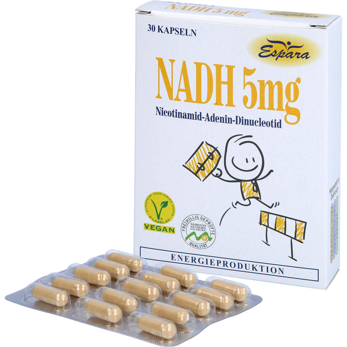 Espara NADH 5 mg Kapseln, 30 St. Kapseln