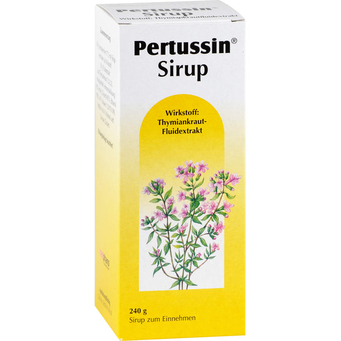 Pertussin Sirup bei Erkältungskrankheiten der Atemwege, 240 g Lösung