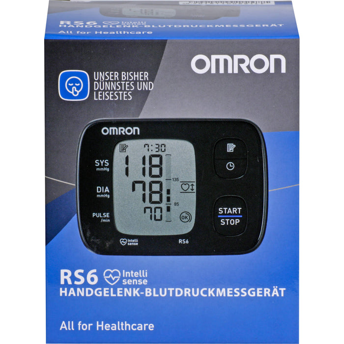 OMRON RS6 Handgelenk-Blutdruckmessgerät, 1 St. Blutdruckmessgerät