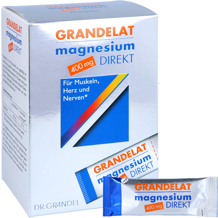 Grandelat Magnesium direkt Briefchen, 40 St. Beutel