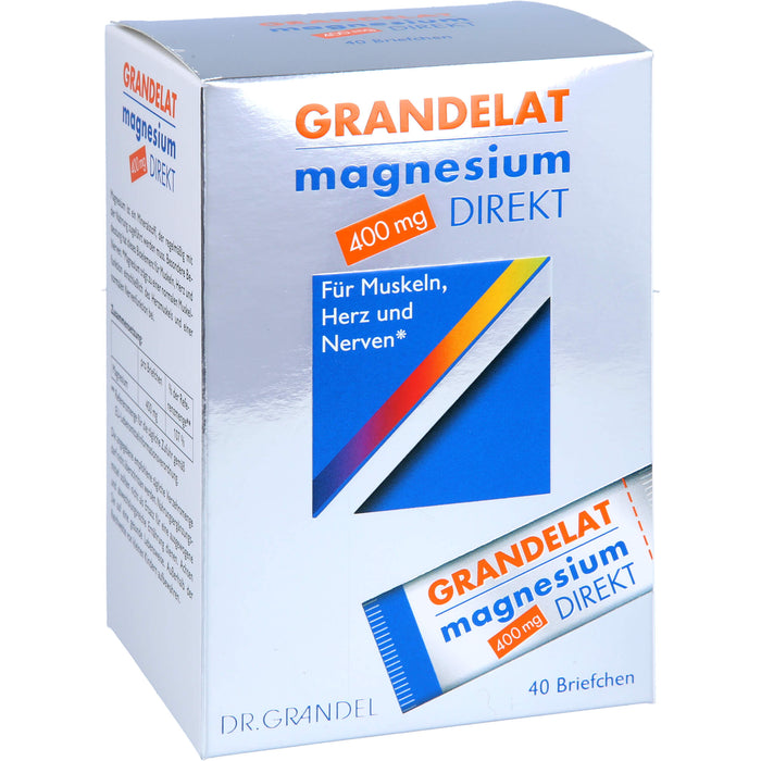 Grandelat Magnesium direkt Briefchen, 40 St. Beutel