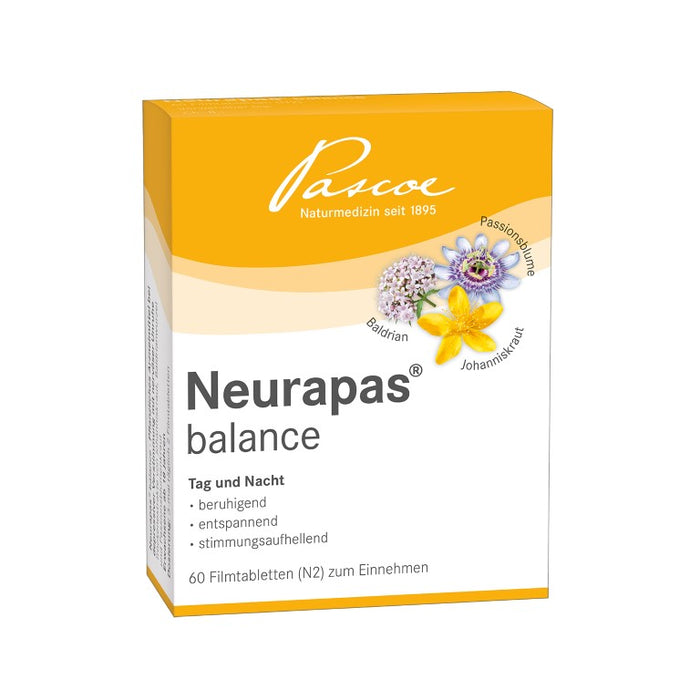 Neurapas Balance Tag und Nacht Filmtabletten, 60 St. Tabletten