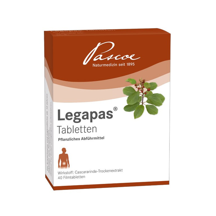 Legapas Tabletten bei Verstopfung, 40 St. Tabletten