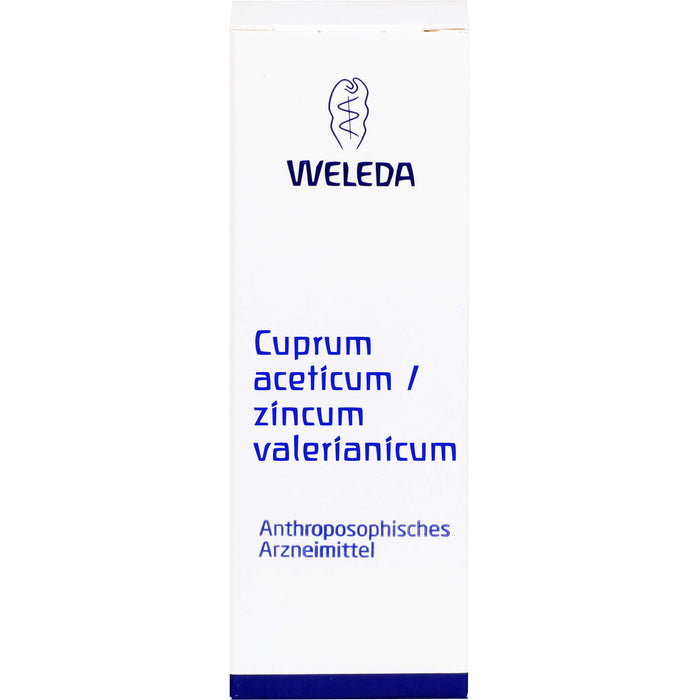 Cuprum aceticum/Zincum valerianicum Weleda Dil., 50 ml MIS