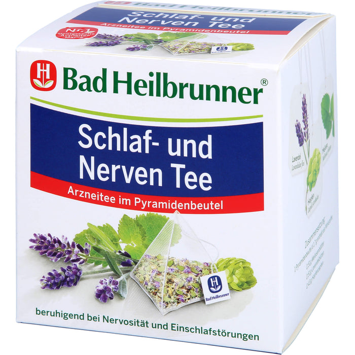 Bad Heilbrunner Schlaf- und Nerventee Pyramidenbtl, 15X1.7 g FBE