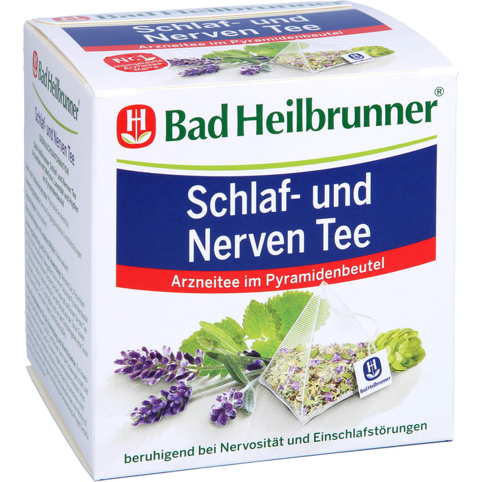 Bad Heilbrunner Schlaf- und Nerventee Pyramidenbtl, 15X1.7 g FBE