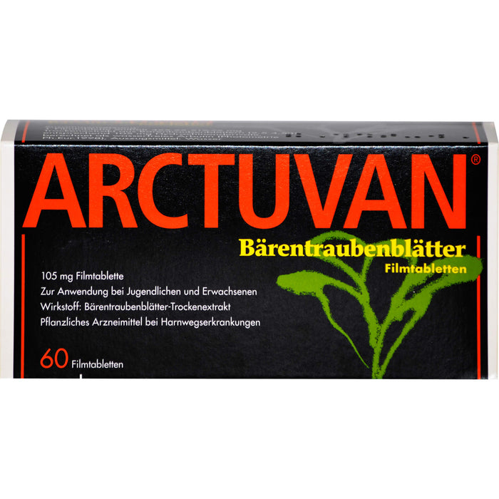 ARCTUVAN Bärentraubenblätter Filmtabletten, 60 St. Tabletten