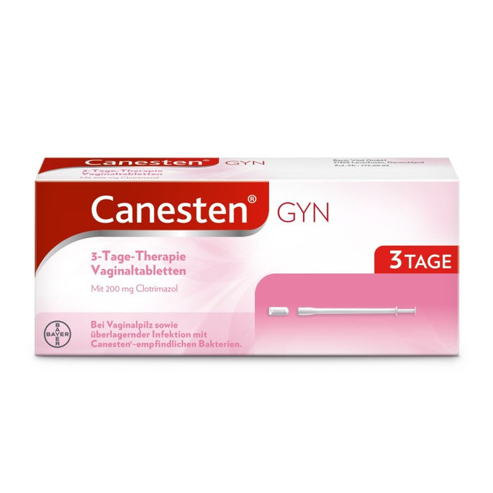 Canesten Gyn 3 Tage Vaginaltabletten, 3 St. Tabletten