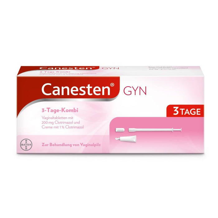 Canesten Gyn 3-Tage-Kombi Vaginaltabletten und Creme, 1 St. Kombipackung