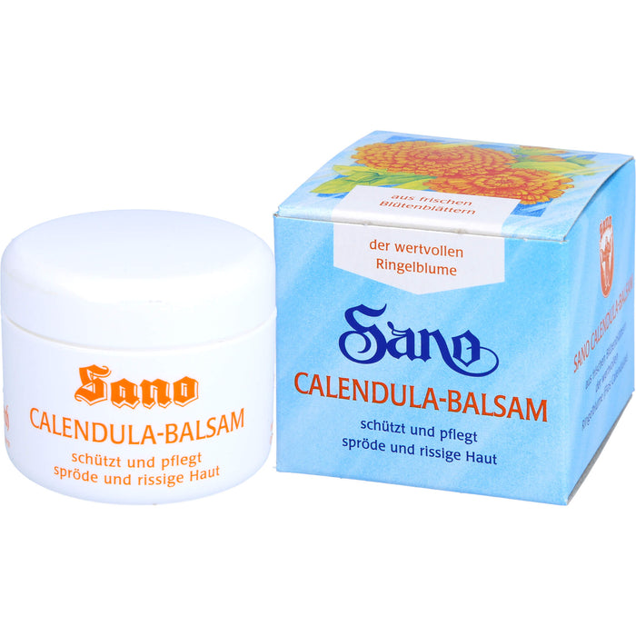 Sano Calendula Balsam für spröde und rissige Haut, 50 ml Creme