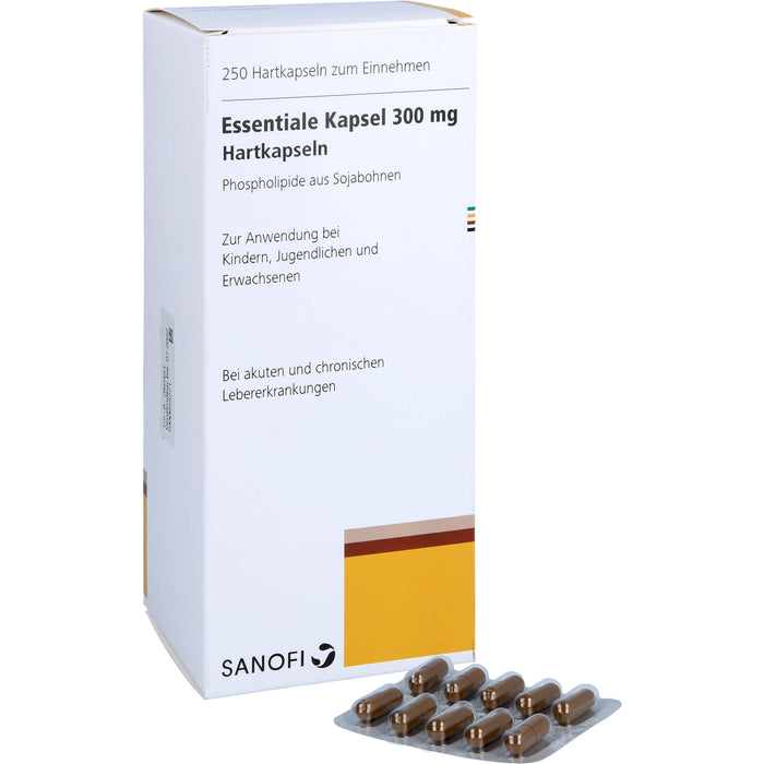Essentiale Kapseln 300 mg bei akuten und chronischen Lebererkrankungen, 250 St. Kapseln