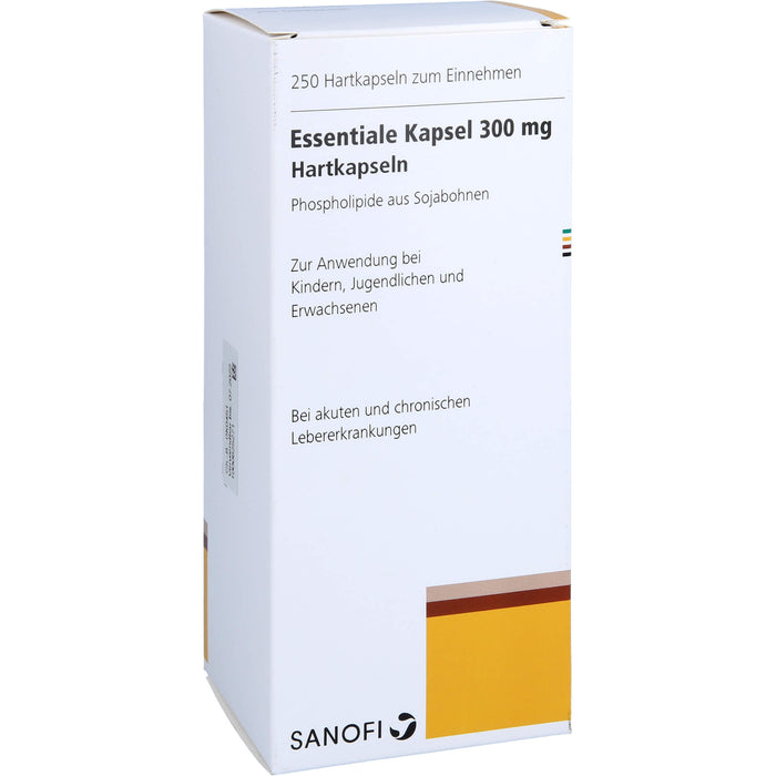 Essentiale Kapseln 300 mg bei akuten und chronischen Lebererkrankungen, 250 St. Kapseln