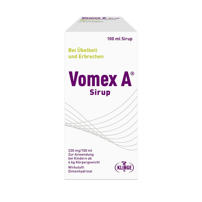 Vomex A Sirup, 100 ml Lösung
