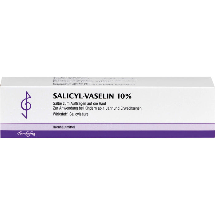 Bombastus Salicyl-Vaselin 10% Salbe, 100 ml Salbe