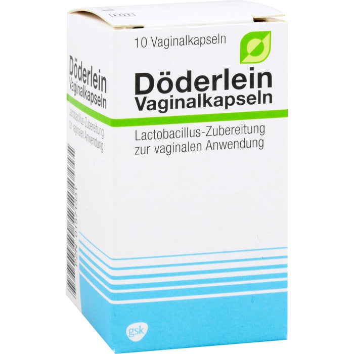 Döderlein Vaginalkapseln Lactobacillus-Zubereitung, 10 St. Kapseln
