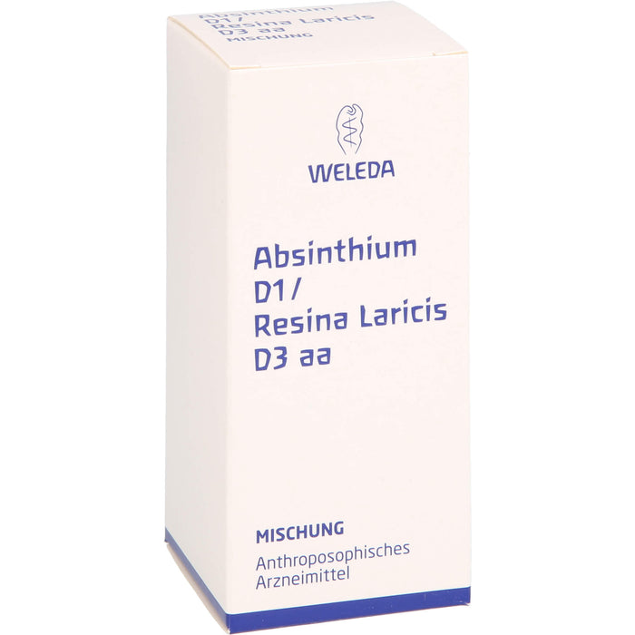 WELEDA Absinthium D1 / Resina laricis D3 aa Mischung, 50 ml Mischung