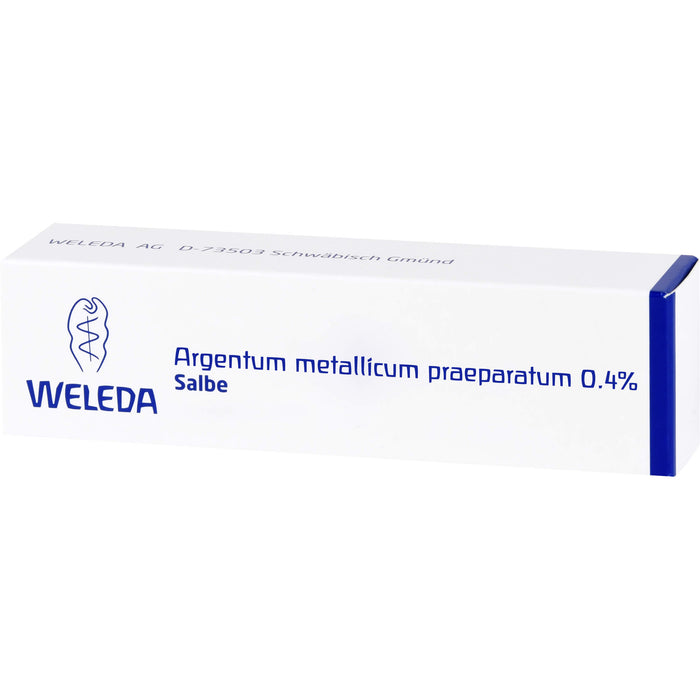 Argentum metallicum praep. 0.4% Weleda Salbe, 25 g SAL