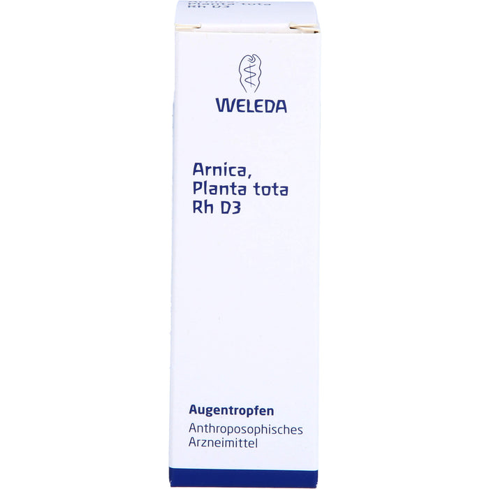WELEDA Arnica Planta tota Rh D 3 Augentropfen, 10 ml Lösung