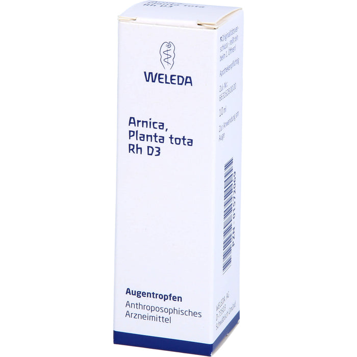 WELEDA Arnica Planta tota Rh D 3 Augentropfen, 10 ml Lösung
