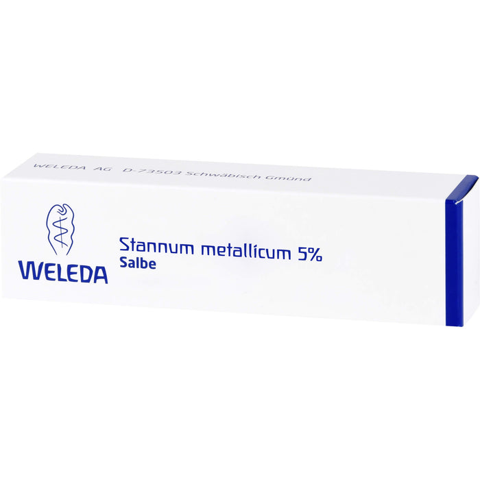 WELEDA Stannum Metallicum 5 % Salbe bei entzündlichen und degenerativen Erkrankungen, 25 g Salbe