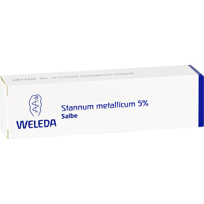 WELEDA Stannum Metallicum 5 % Salbe bei entzündlichen und degenerativen Erkrankungen, 25 g Salbe