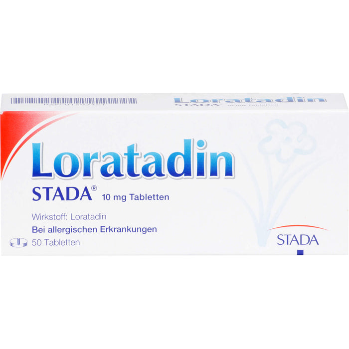 Loratadin STADA 10 mg Tabletten bei allergischen Erkrankungen, 50 St. Tabletten