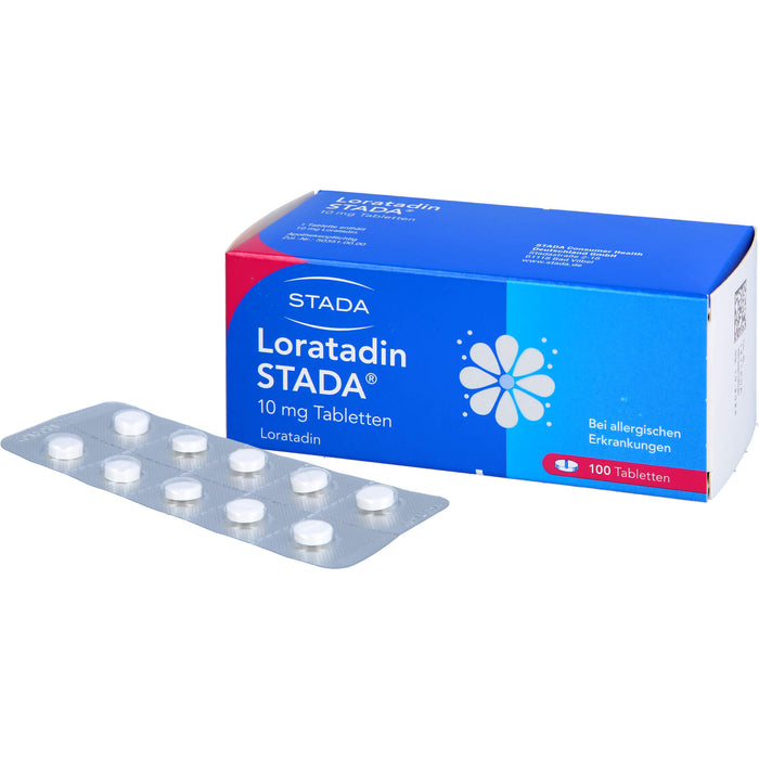 Loratadin STADA 10mg Tabletten, 100 St. Tabletten
