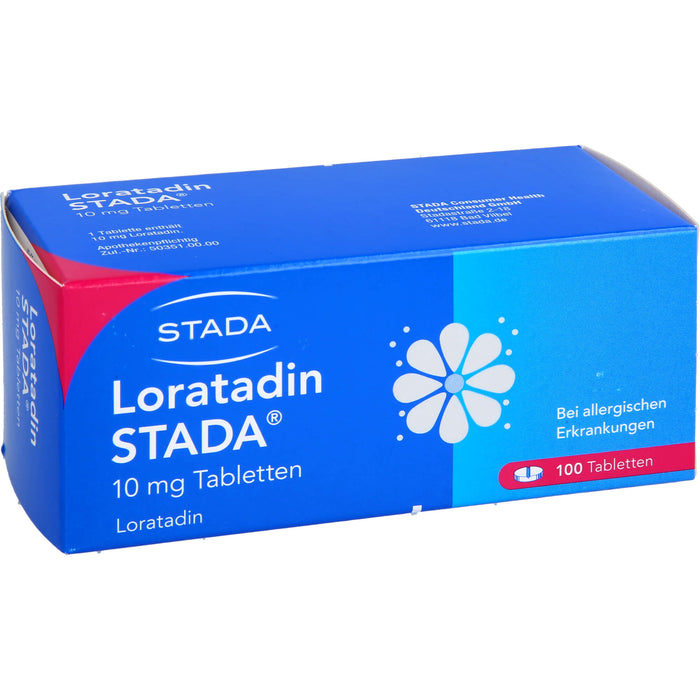 Loratadin STADA 10mg Tabletten, 100 St. Tabletten