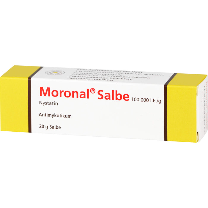Moronal Salbe zur Behandlung von Pilzinfektionen, 20 g Salbe