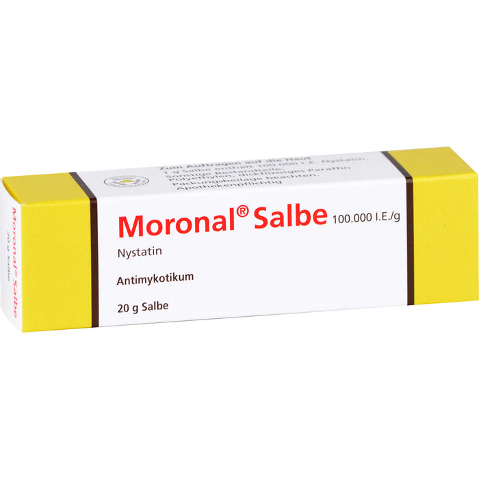Moronal Salbe zur Behandlung von Pilzinfektionen, 20 g Salbe
