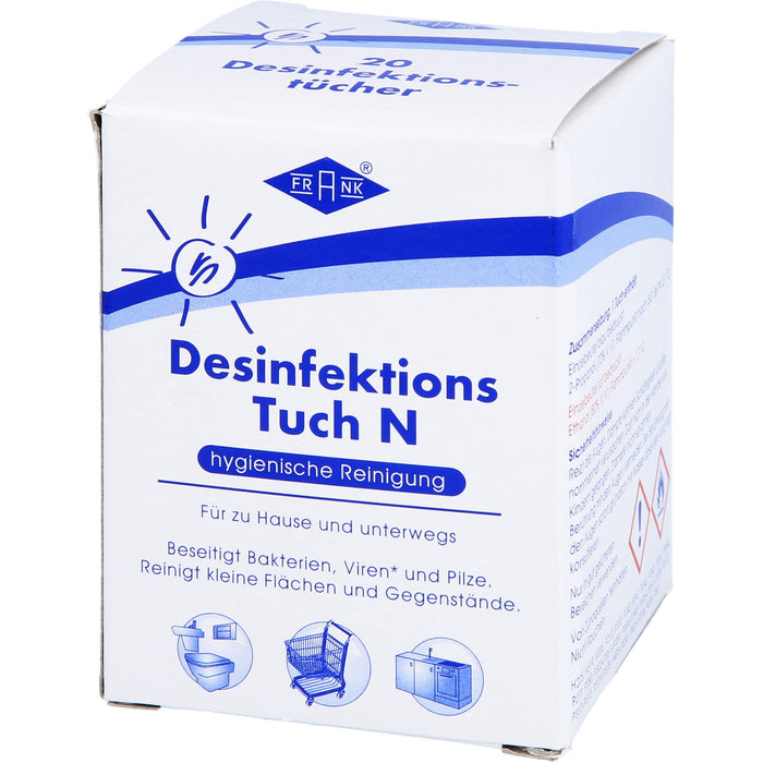 FRANK Desinfektions-Tuch N, 20 St. Tücher