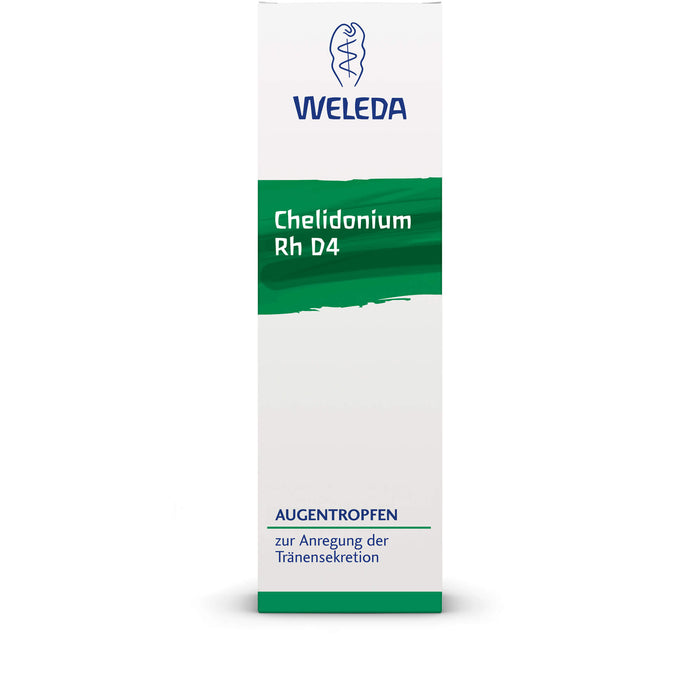 WELEDA Chelidonium Rh D4 Augentropfen zur Anregung der Tränensekretion, 10 ml Lösung
