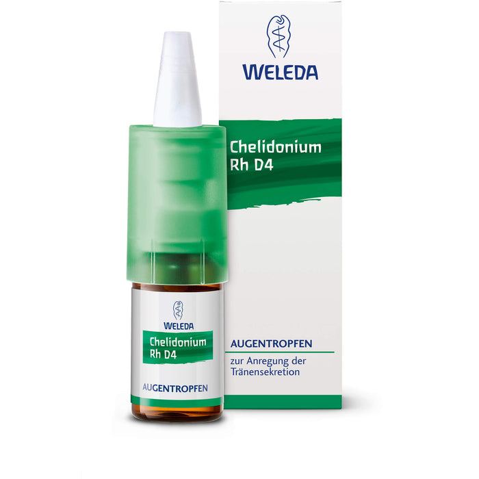 WELEDA Chelidonium Rh D4 Augentropfen zur Anregung der Tränensekretion, 10 ml Lösung