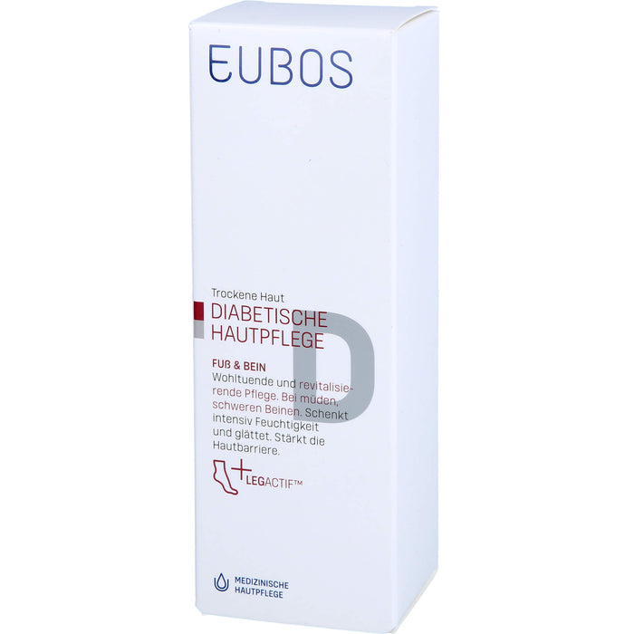 EUBOS Diabetische Hautpflege Fuß + Bein, 100 ml Creme