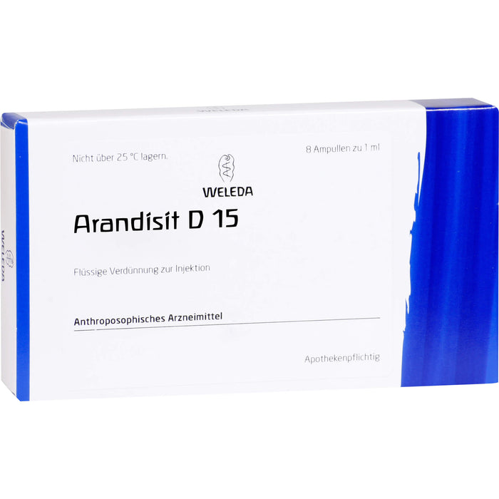 Arandisit D15 Weleda Amp., 8X1 ml AMP